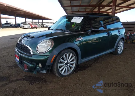 2011 Mini Cooper S Clubman z USA, uszkodzony, nr VIN WMWZG3C59BTY30387